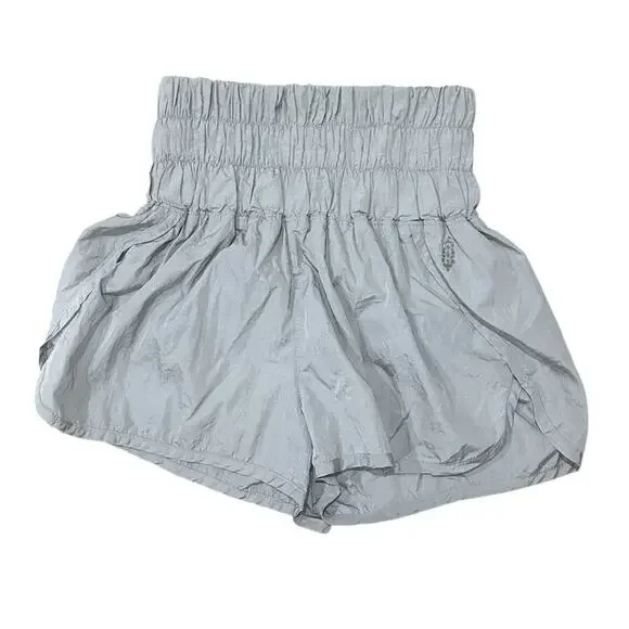 FP Movement The Way Home High Waist Shorts Arctic Mist Women’s SP - Picture 2 of 5